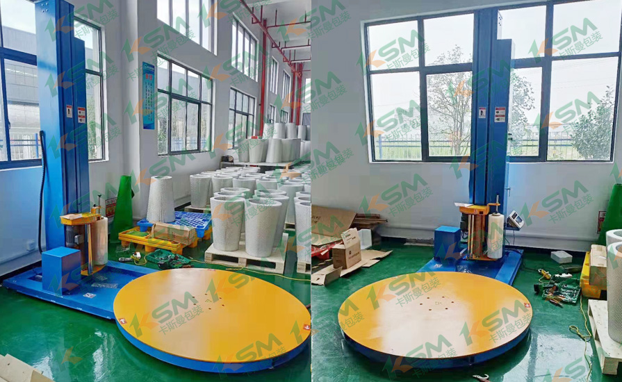 卡斯曼建筑材料纏繞機(jī)包裝案例